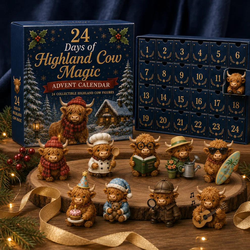 🐮 24 Days of Highland Cow Advent Calendar