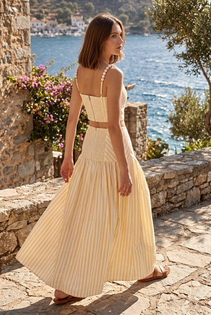 Santorini Striped Set