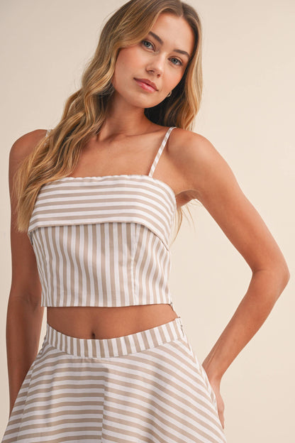 Boaters Striped Set