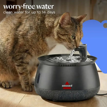Cat Water Fountain – Fresh, Filtered Water with Ultra-Quiet Wireless Pump