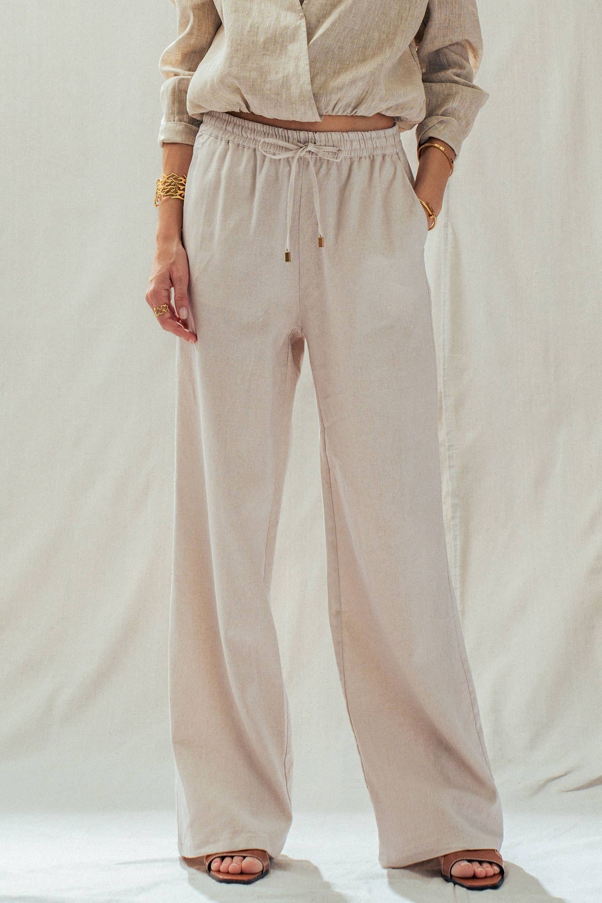Do We Have to Let it Linen Pant