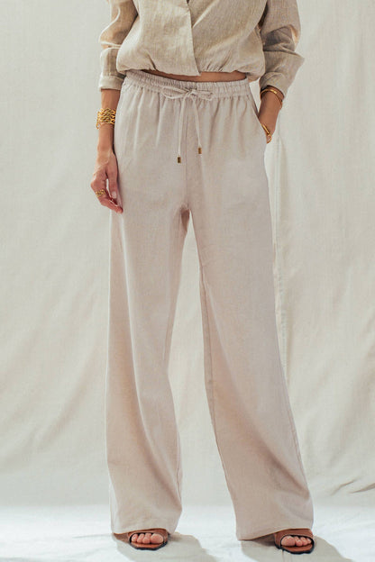 Do We Have to Let it Linen Pant