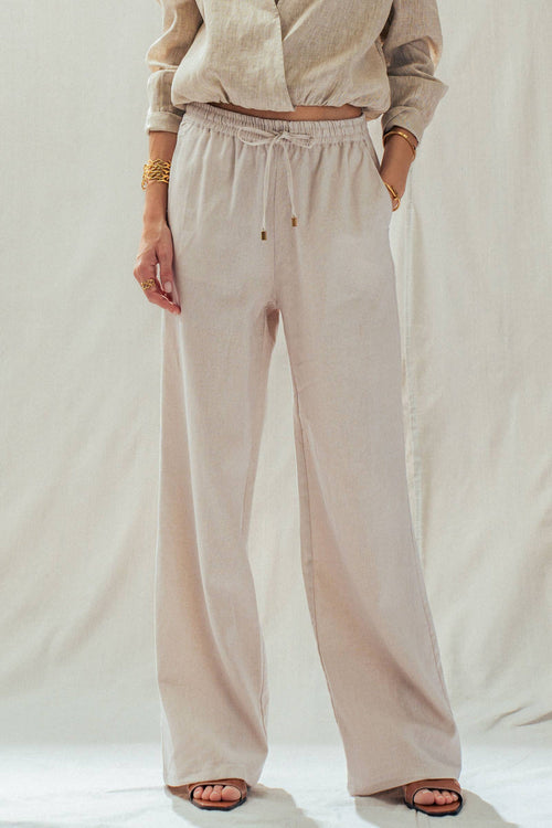 Do We Have to Let it Linen Pant