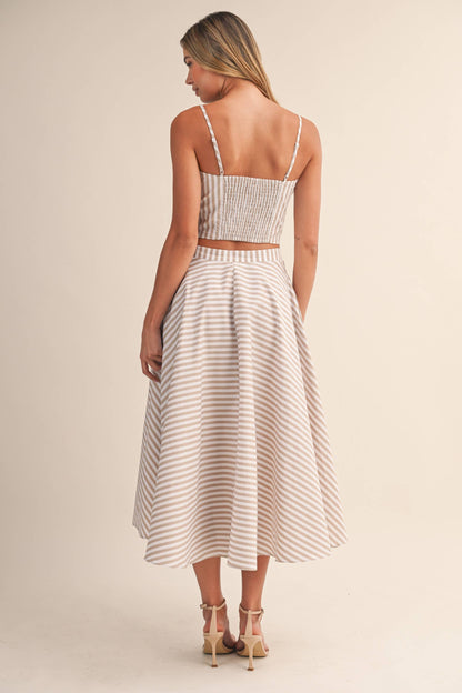 Boaters Striped Set