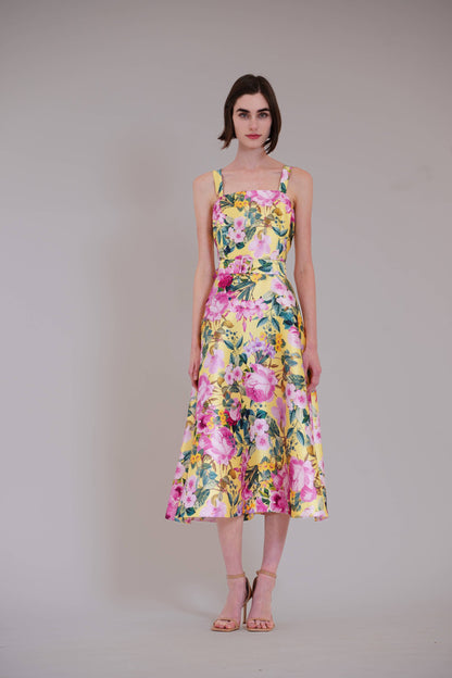Gather in the Garden Midi Dress