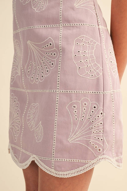 Sally Seashells Mini Dress
