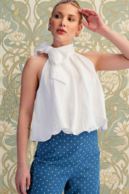 Bow & Bubble Top